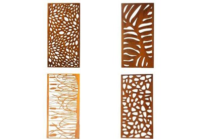 Weathering Garden Screen Panels Weathering Garden Screen Panels