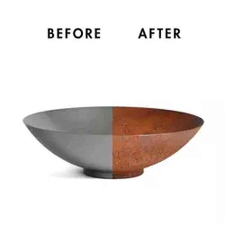 Corten Steel Fire Pit Corten Steel Fire Pit