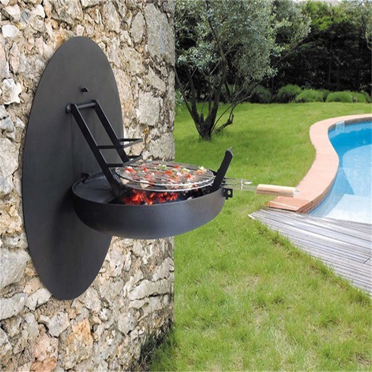 wall barbecue folds
