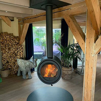 hanging fireplace hanging fireplace