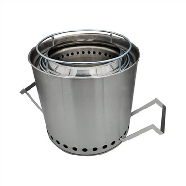 Bếp lửa đơn bằng thép không gỉ