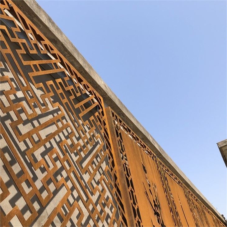 Art Metal Screens Panels Corten Decorative Panels