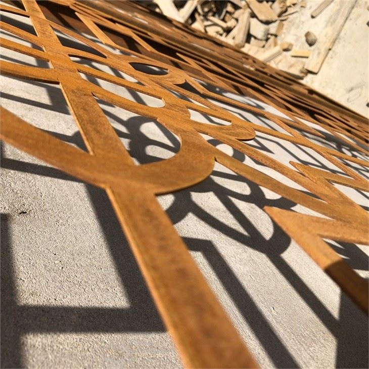 Art Metal Screens Panels Corten Decorative Panels