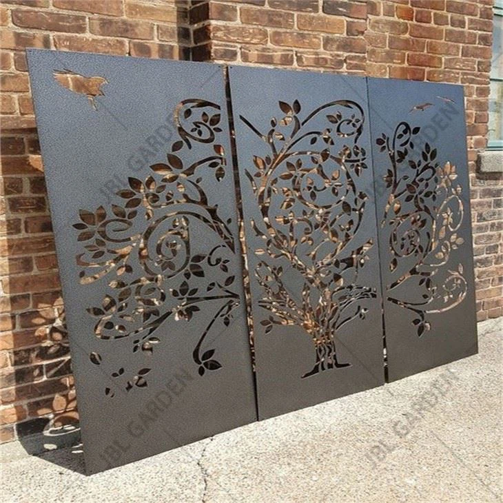 Laser Cut Metal Screen Panels