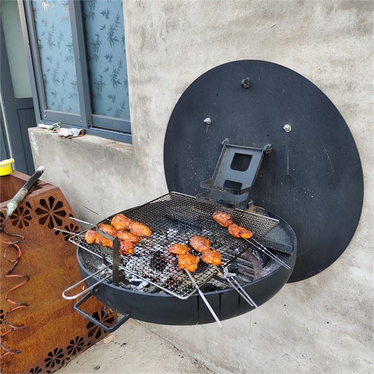Retractable BBQ Grill Mounts