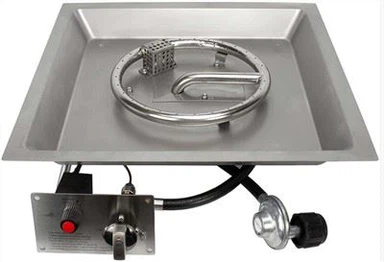 Bộ dụng cụ chữa cháy khí vuông không gỉ 304
