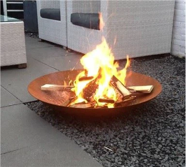 Corten Steel Fire Pit Bowl