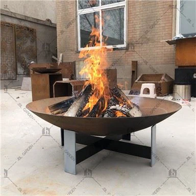 Corten Steel Metal Fire Bowl
