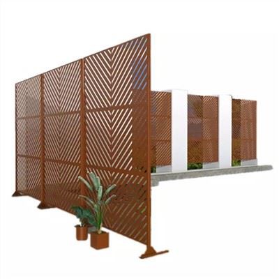 Khu vườn Corten Steel Panels