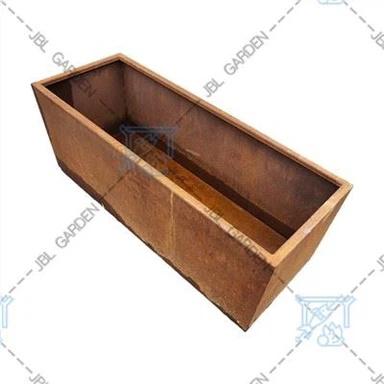 Chậu thép Corten