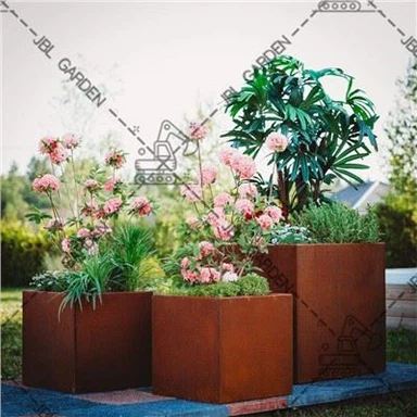 Giường rau thép Corten