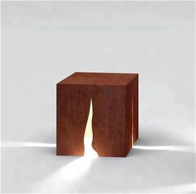 Phong cảnh Rusty Corten Steel Metal Bollard