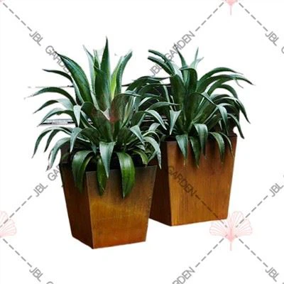 Giường hoa nâng bằng kim loại