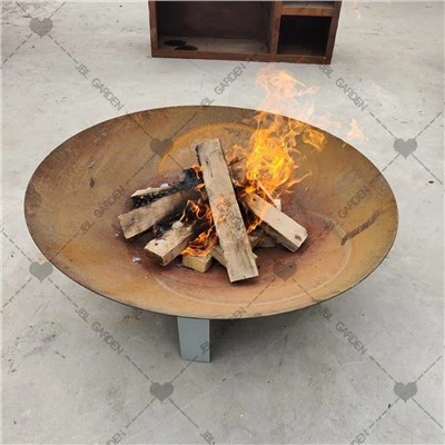 Hố lửa đốt gỗ hiện đại