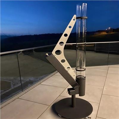 Window Pellet Stove