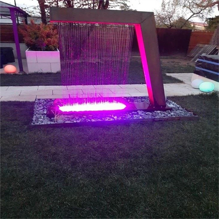 Waterfall Pool Fountain Stainless