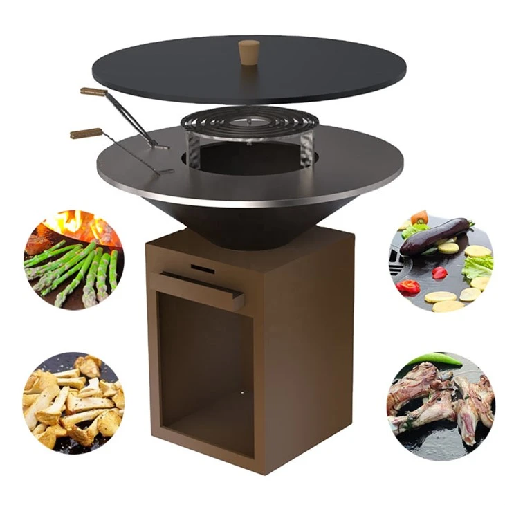 Lò nướng BBQ than ngoài trời