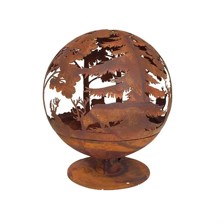 Cast Iron Ball Fire Pit