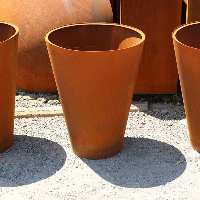 Corten Series Flower Pots