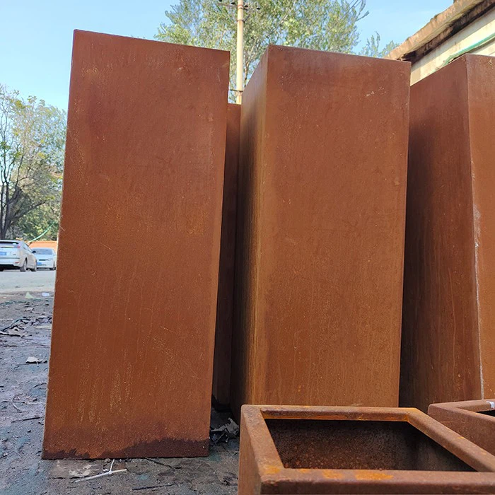 Corten Series Flower Pots