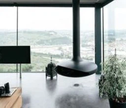 Hanging Wood Fireplace factory