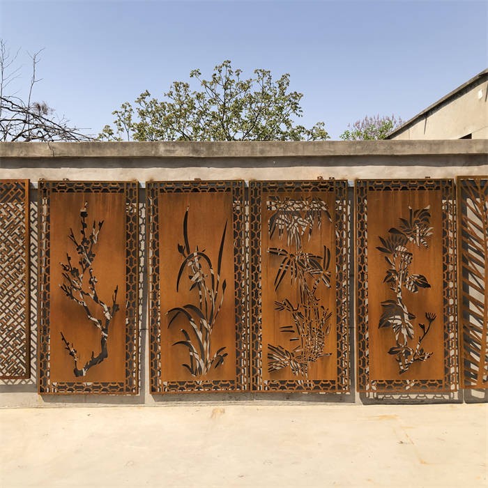 JBL Wall Mounted Screen Corten Wall Decor Screen suppliers
