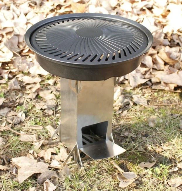 Mini Card Rocket Stove