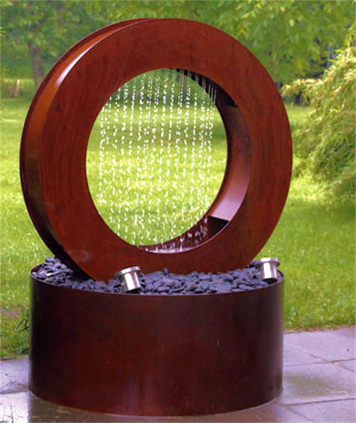 Modern Weathering Steel Water Features suppliers