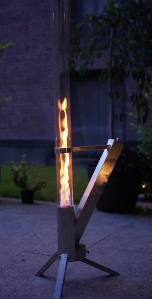 Outdoor Use Smokeless Pellet Heater