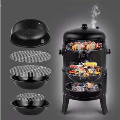 Lò nướng thịt di động ngoài trời 3 trong 1