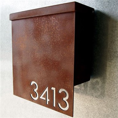 Corten Thép Hộp thư