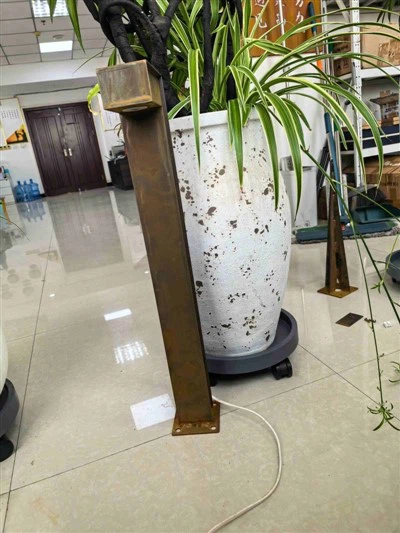 Đèn sân vườn ngoài trời bằng thép Corten