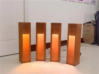Đèn bollard kim loại ngoài trời