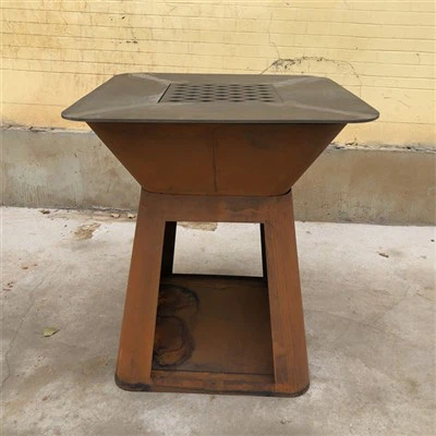 Bếp nướng than BBQ hiên nhà