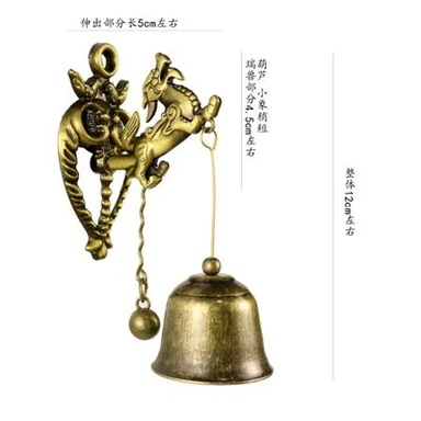 Chuông cửa chủ cửa hàng theo phong cách cổ điển