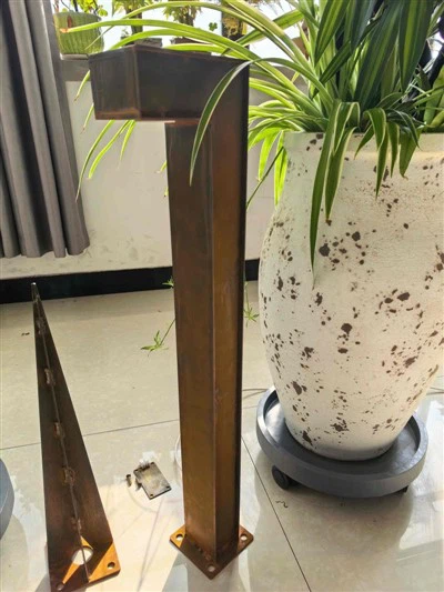 Ánh sáng mặt đất thép phong hóa