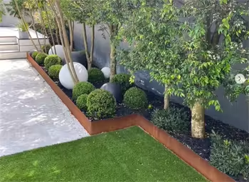 Steel Retaining Wall