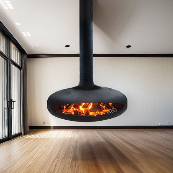 Đốt gỗ Lò sưởi treo Hố lửa